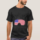 Loon Mountain New Hampshire Usa Ski Retro Skiing  Tシャツ (正面)