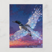 Loon Rising From the Ice Phoenix ポストカード (正面)