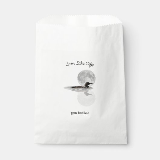 Loon Under Full Moon フェイバーバッグ (正面)
