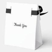 Loon Under Full Moon Gift Favor Box フェイバーボックス (裏面)