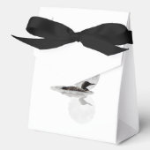 Loon Under Full Moon Gift Favor Box フェイバーボックス (正面)