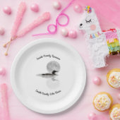 Loon Under Full Moon Paper Plate ペーパープレート (パーティー)