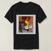 LOONA Gowon with fire Pin Tシャツ (デザイン正面)