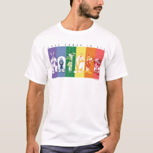 LOONEY TUNES™ – あらゆる色来の恋愛 Tシャツ