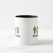 LOONEY TUNES™おたく – すべてのギークを私に マグカップ (中央)