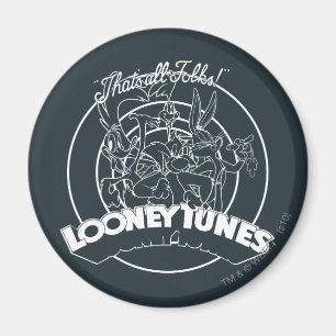 LOONEY TUNES™がすべてのフォーク!™ マグネット