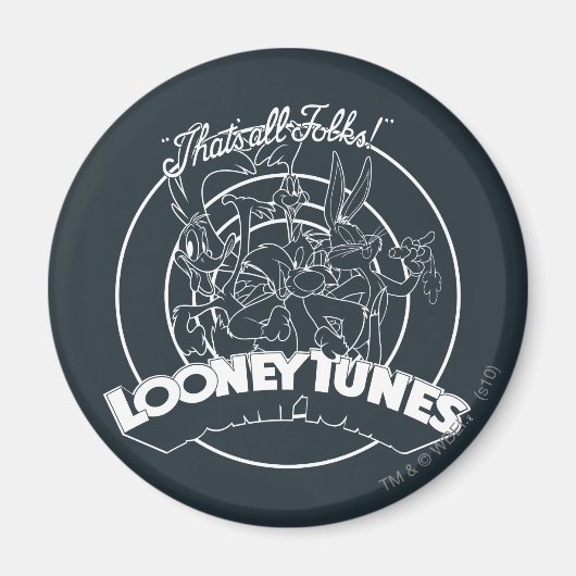 LOONEY TUNES™がすべてのフォーク!™ マグネット (正面)