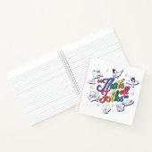 LOONEY TUNES™ – それはすべてのフォーク!プライドバッジ ノートブック (内部)