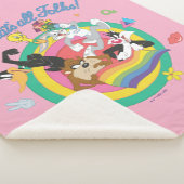 LOONEY TUNES™ – それはすべてのフォーク!プライド シェルパブランケット (3/4)