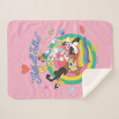 LOONEY TUNES™ – それはすべてのフォーク!プライド シェルパブランケット (正面(横))