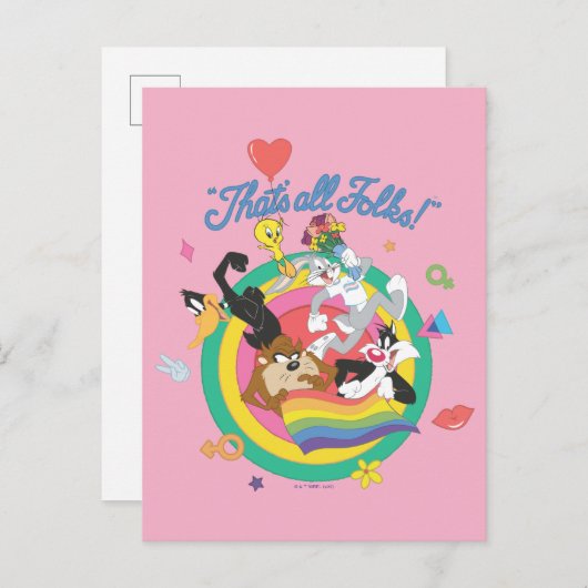 LOONEY TUNES™ – それはすべてのフォーク!プライド ポストカード (正面/裏面)