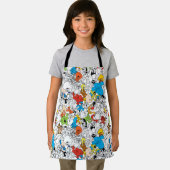 LOONEY TUNES™カラーパターポップ・アートのン エプロン (インサイチュ)