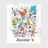 LOONEY TUNES™カラーパターポップ・アートのン シール (シート)