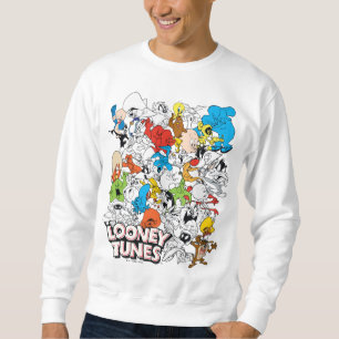 LOONEY TUNES™カラーパターポップ・アートのン スウェットシャツ