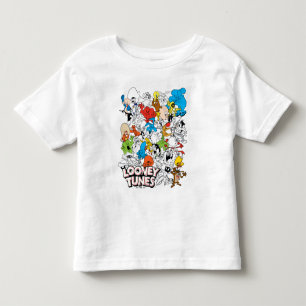 LOONEY TUNES™カラーパターポップ・アートのン トドラーTシャツ