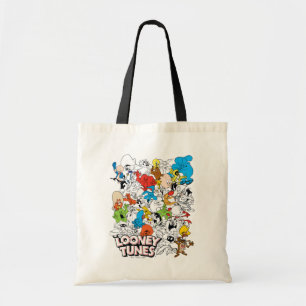 LOONEY TUNES™カラーパターポップ・アートのン トートバッグ
