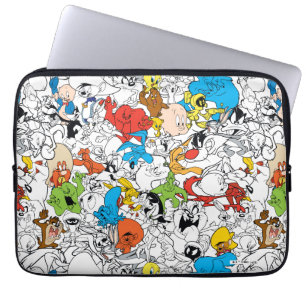 LOONEY TUNES™カラーパターポップ・アートのン ラップトップスリーブ