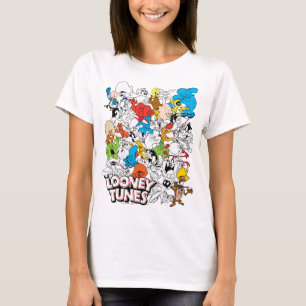 LOONEY TUNES™カラーパターポップ・アートのン Tシャツ