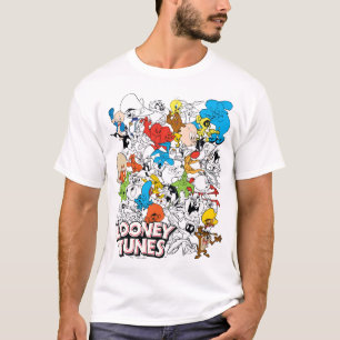 LOONEY TUNES™カラーパターポップ・アートのン Tシャツ