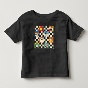 LOONEY TUNES™キャラクターオンブラック&ホワイト トドラーTシャツ
