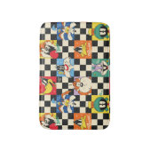 LOONEY TUNES™キャラクターオンブラック&ホワイト バスマット (正面縦)