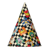 LOONEY TUNES™キャラクターオンブラック&ホワイト パーティーハット (左)