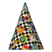 LOONEY TUNES™キャラクターオンブラック&ホワイト パーティーハット (右)