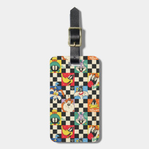 LOONEY TUNES™キャラクターオンブラック&ホワイト ラゲッジタグ