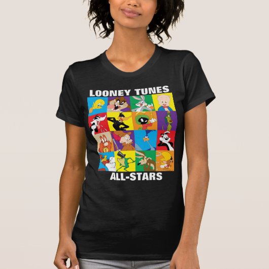 LOONEY TUNES™キャラクターグリッド Tシャツ (正面)
