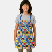 LOONEY TUNES™キャラクターブ市松模様にロック エプロン (インサイチュ)