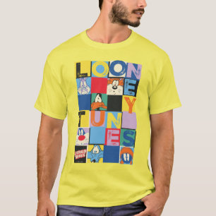 LOONEY TUNES™キャラクターブ市松模様にロック Tシャツ