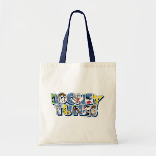 LOONEY TUNES™キャラクターレタリング トートバッグ