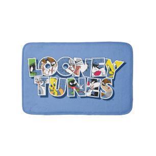 LOONEY TUNES™キャラクターレタリング バスマット