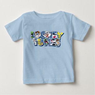 LOONEY TUNES™キャラクターレタリング ベビーTシャツ