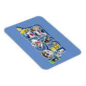 LOONEY TUNES™キャラクターレタリング マグネット (右側)