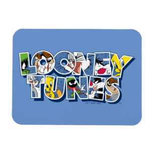 LOONEY TUNES™キャラクターレタリング マグネット