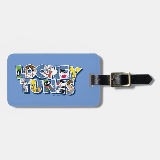 LOONEY TUNES™キャラクターレタリング ラゲッジタグ (正面横)