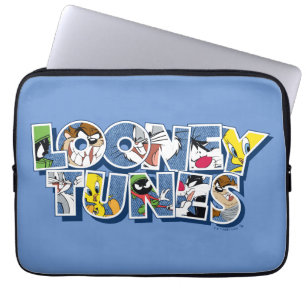 LOONEY TUNES™キャラクターレタリング ラップトップスリーブ