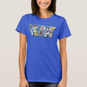 LOONEY TUNES™キャラクターレタリング Tシャツ