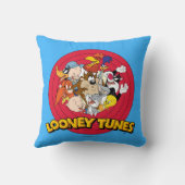 LOONEY TUNES™キャラクターロゴ クッション (裏面)