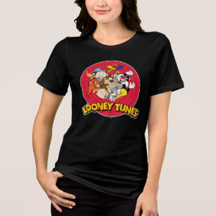 LOONEY TUNES™キャラクターロゴ トライブレンドTシャツ