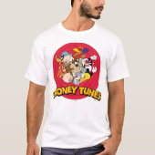 LOONEY TUNES™キャラクターロゴ トライブレンドＴシャツ (正面)