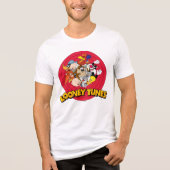 LOONEY TUNES™キャラクターロゴ トライブレンドＴシャツ (正面)