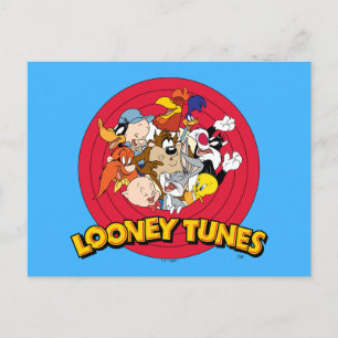 LOONEY TUNES™キャラクターロゴ ポストカード