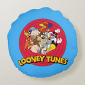 LOONEY TUNES™キャラクターロゴ ラウンドクッション (裏面)