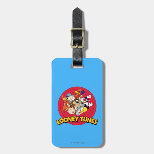LOONEY TUNES™キャラクターロゴ ラゲッジタグ (正面縦)