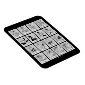 LOONEY TUNES™キャラクター感情図 マグネット (右側)