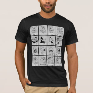 LOONEY TUNES™キャラクター感情図 Tシャツ