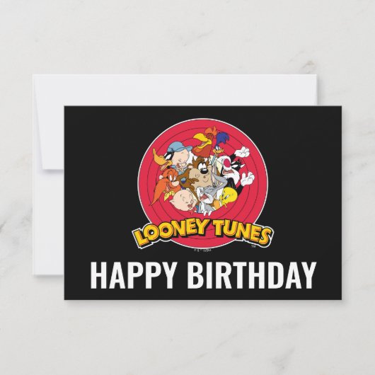 LOONEY TUNES™キャラクター ロゴ カード (正面)
