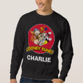 LOONEY TUNES™キャラクター・ロゴ スウェットシャツ (正面)